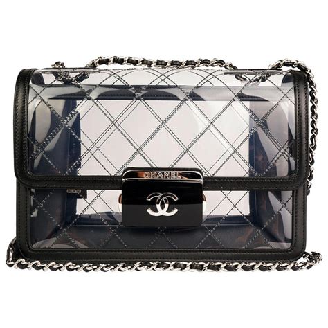 clear Chanel handbag